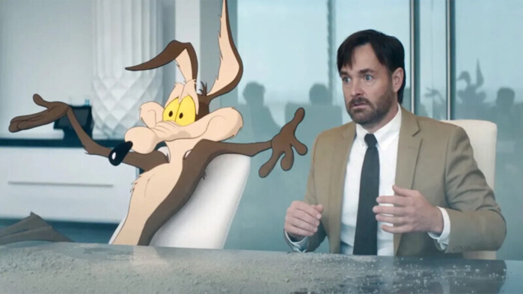 Coyote vs Acme Will Forte and Wile E Coyote