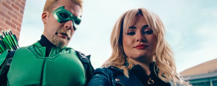 Green Arrow and Black Canary in fan film Green Arrow Anniversary