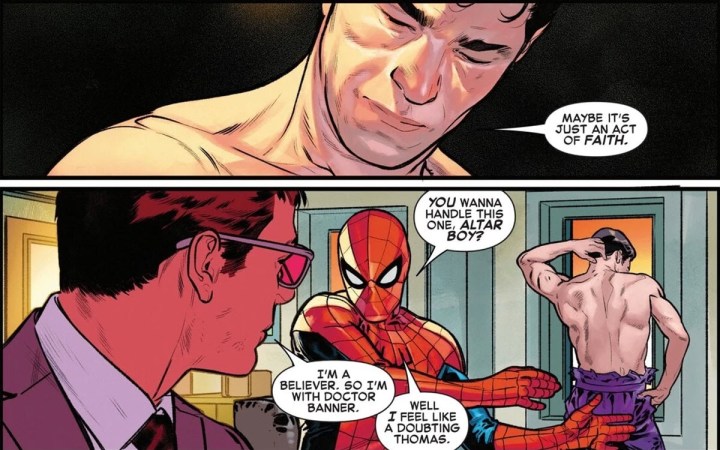Spider-Man the Doubting Thomas