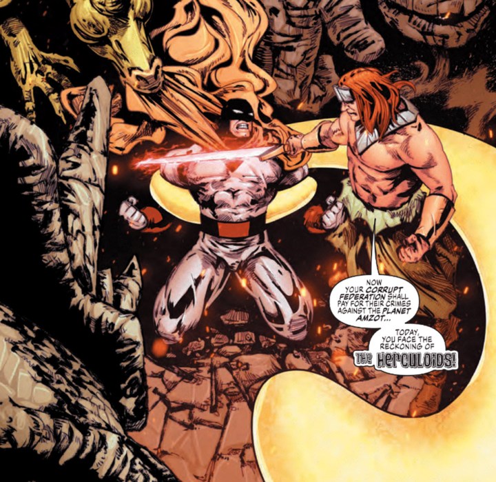 Space Ghost vs. The Herculoids #1 Page 1