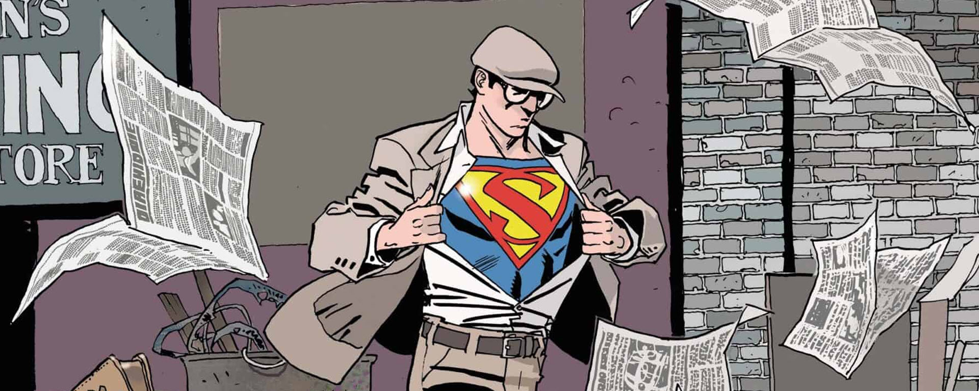 Superman The Stranger #1 Header