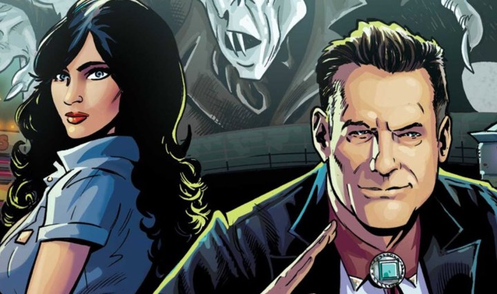 Monstervison Featuring Joe Bob Briggs and Darcy #1 Header