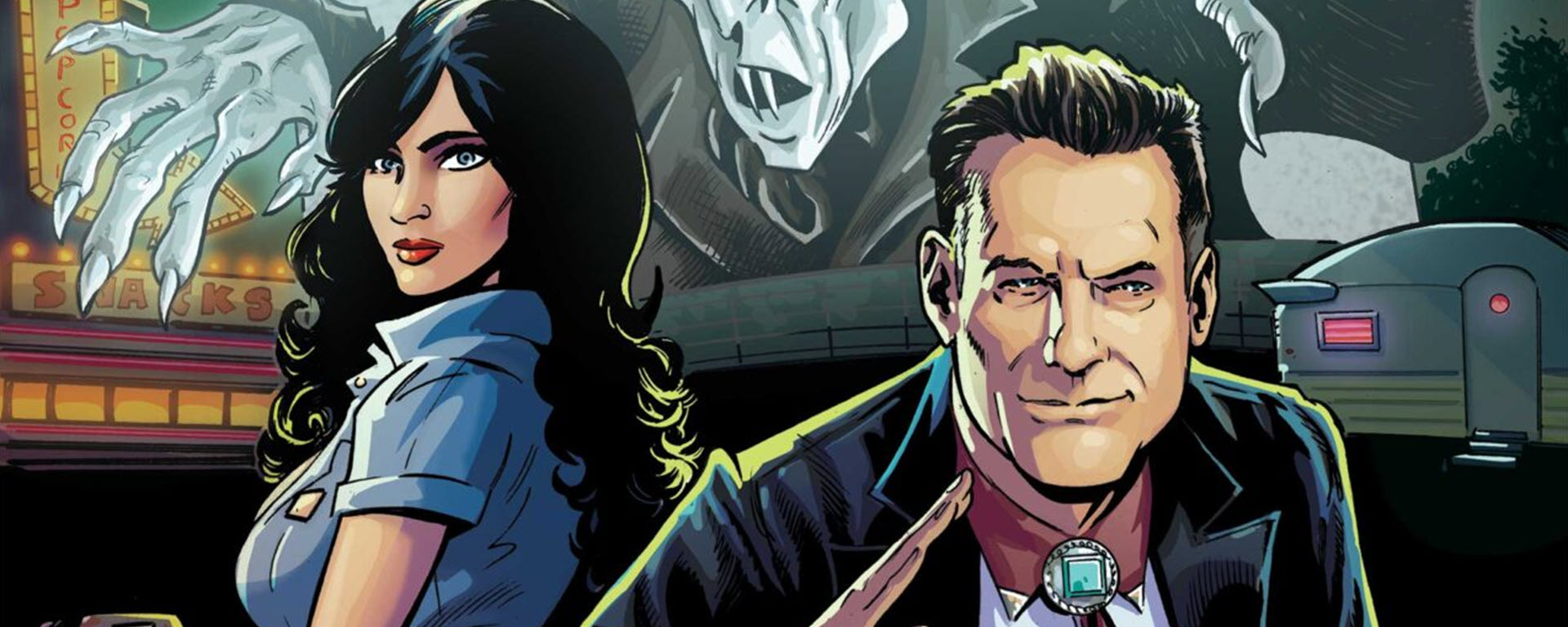 Monstervison Featuring Joe Bob Briggs and Darcy #1 Header